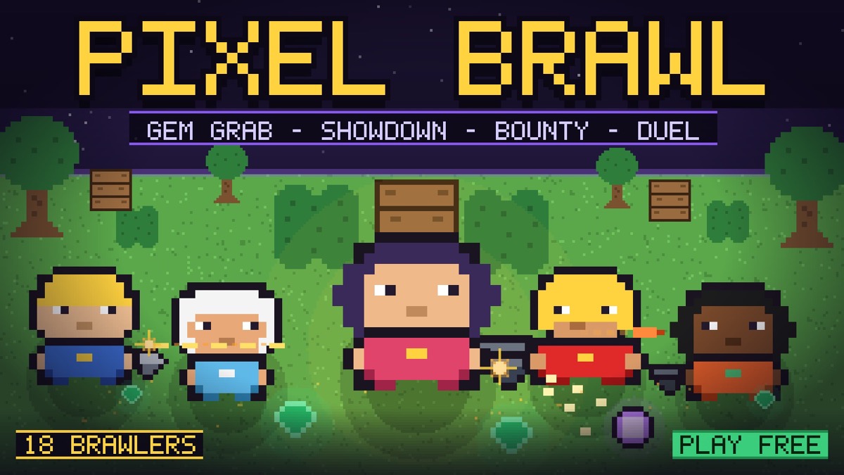 Pixel Brawl key art